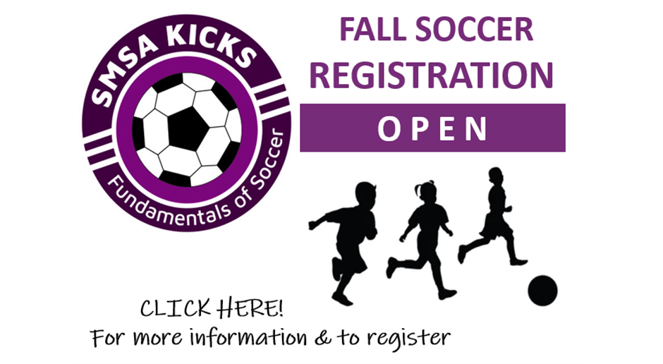 Fall Kicks Registration Open Now through Aug 5th!